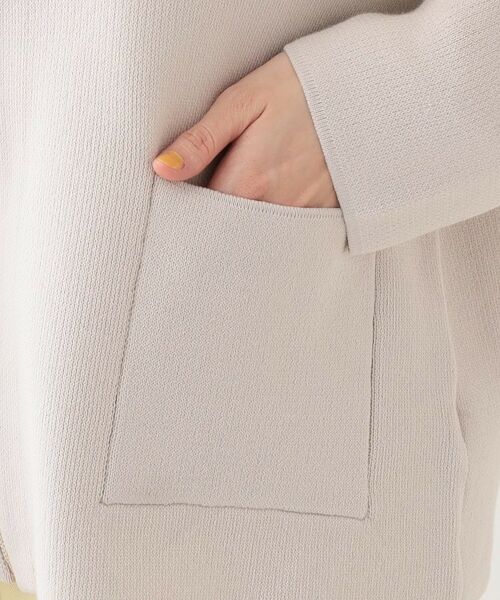 SHOO・LA・RUE / シューラルー カーディガン・ボレロ | 【S-LL】ジャガードZIPニットカーディガン | 詳細18