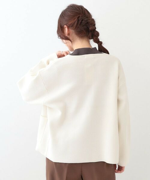 SHOO・LA・RUE / シューラルー カーディガン・ボレロ | 【S-LL】ジャガードZIPニットカーディガン | 詳細2