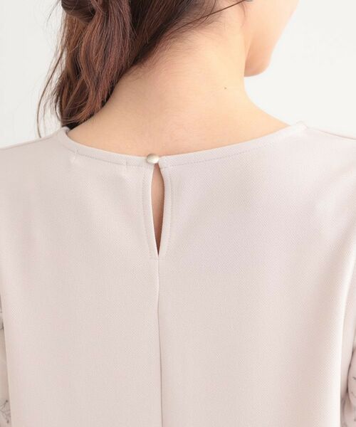 SHOO・LA・RUE / シューラルー ロング・マキシ丈ワンピース | 1枚で上品に決まる お袖レース切り替え7分袖ワンピース | 詳細17