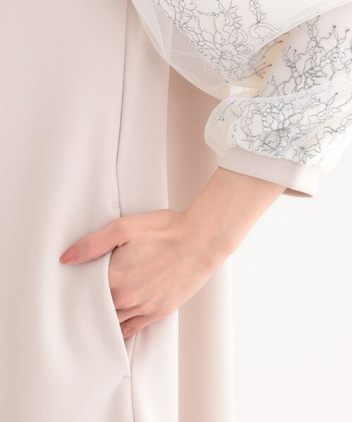 SHOO・LA・RUE / シューラルー ロング・マキシ丈ワンピース | 1枚で上品に決まる お袖レース切り替え7分袖ワンピース | 詳細20