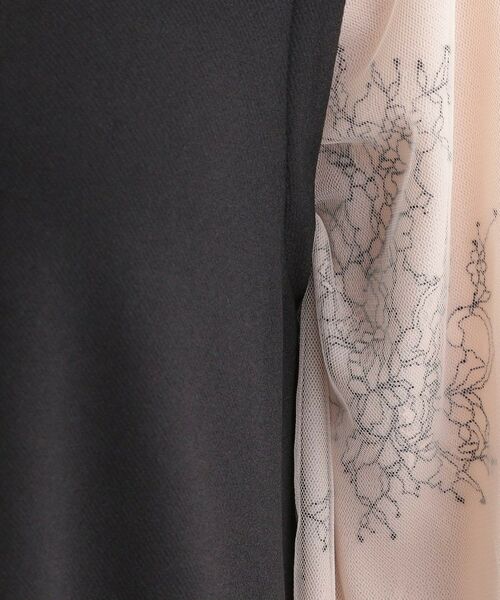 SHOO・LA・RUE / シューラルー ロング・マキシ丈ワンピース | 1枚で上品に決まる お袖レース切り替え7分袖ワンピース | 詳細8