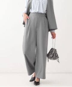 SHOO・LA・RUE / シューラルー パンツ | 【洗える/セットアップ可】タック入りワイドパンツ