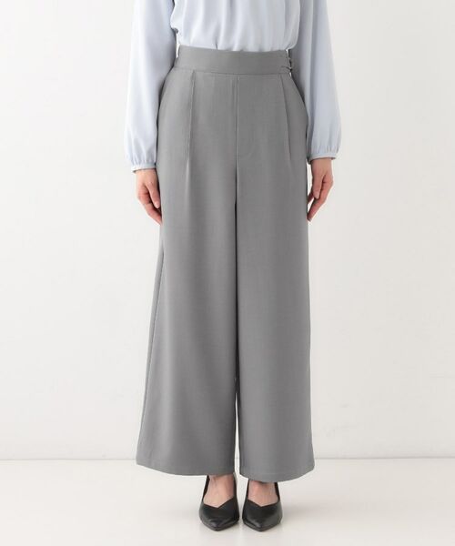 SHOO・LA・RUE / シューラルー パンツ | 【洗える/セットアップ可】タック入りワイドパンツ | 詳細13