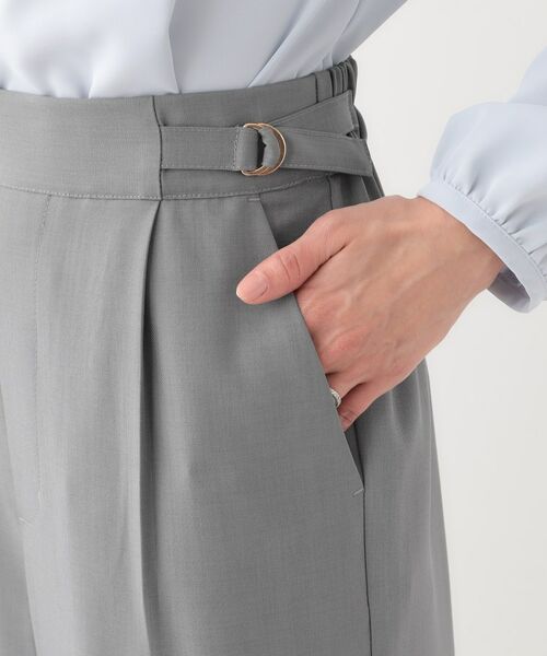 SHOO・LA・RUE / シューラルー パンツ | 【洗える/セットアップ可】タック入りワイドパンツ | 詳細18