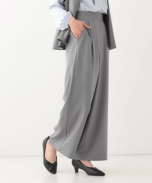 SHOO・LA・RUE / シューラルー パンツ | 【洗える/セットアップ可】タック入りワイドパンツ | 詳細2