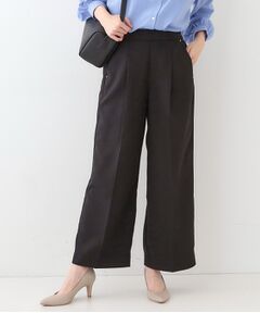SHOO・LA・RUE / シューラルー パンツ | 【洗える/UV/吸水速乾/アンチピリング/S-LL】 タックワイドパンツ