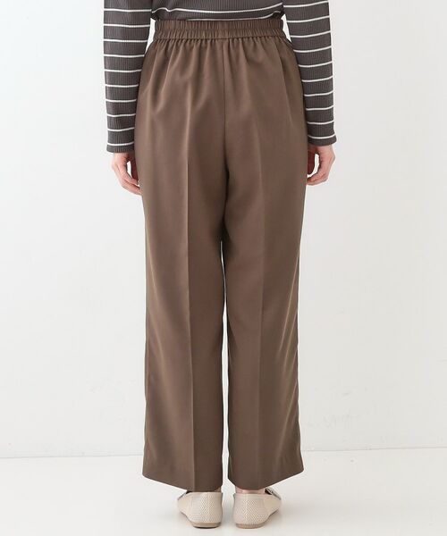 SHOO・LA・RUE / シューラルー パンツ | 【洗える/UV/吸水速乾/アンチピリング/S-LL】 タックワイドパンツ | 詳細15
