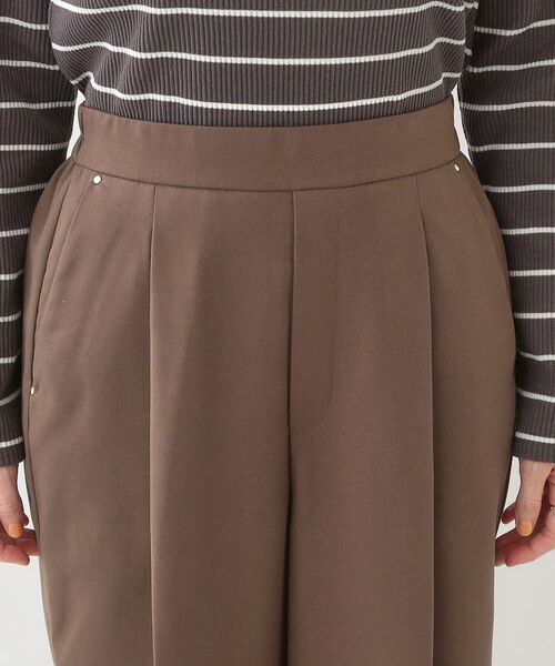 SHOO・LA・RUE / シューラルー パンツ | 【洗える/UV/吸水速乾/アンチピリング/S-LL】 タックワイドパンツ | 詳細16