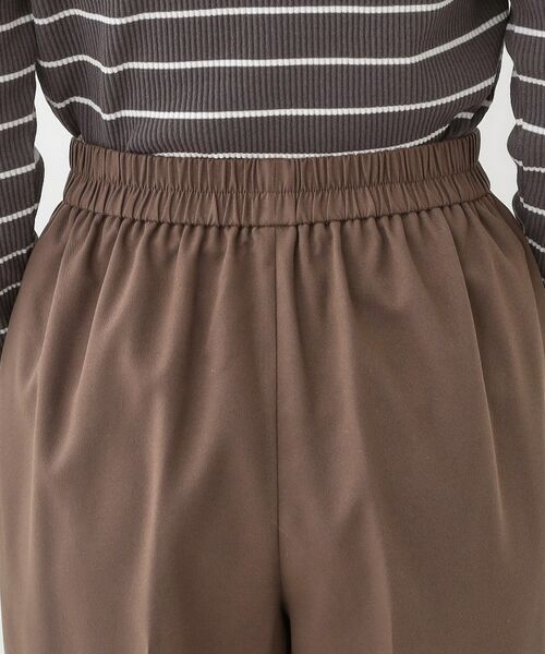 SHOO・LA・RUE / シューラルー パンツ | 【洗える/UV/吸水速乾/アンチピリング/S-LL】 タックワイドパンツ | 詳細17