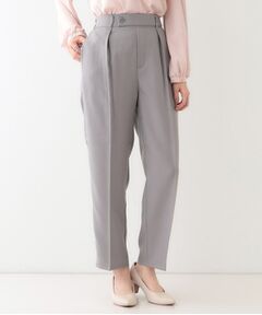 SHOO・LA・RUE / シューラルー パンツ | 【S-LL】オフィスシーンでも活躍 タックテーパードパンツ