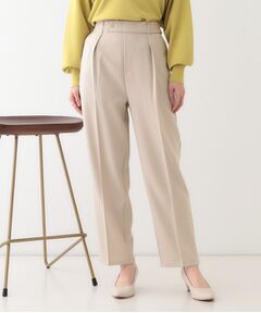 SHOO・LA・RUE / シューラルー パンツ | 【S-LL】オフィスシーンでも活躍 タックテーパードパンツ