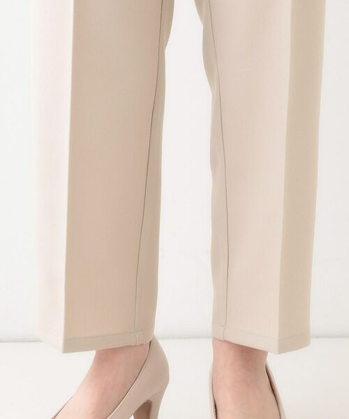 SHOO・LA・RUE / シューラルー パンツ | 【S-LL】オフィスシーンでも活躍 タックテーパードパンツ | 詳細18