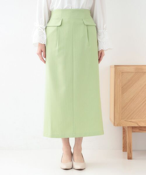 SHOO・LA・RUE / シューラルー ロング・マキシ丈スカート | 【S-LL】フラップナロースカート | 詳細13