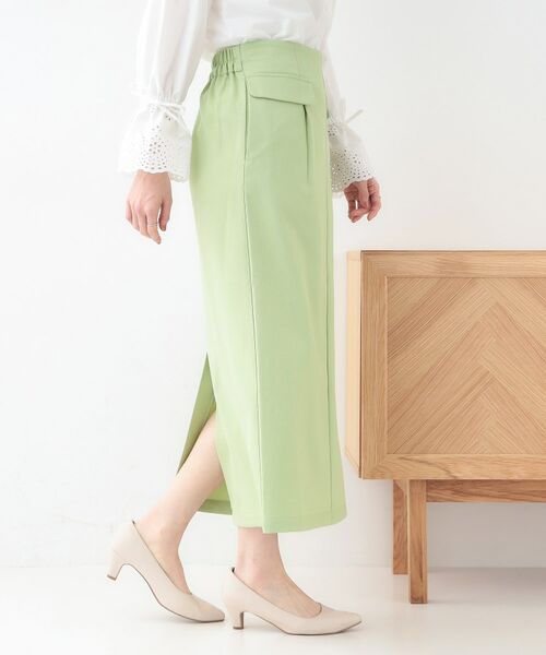 SHOO・LA・RUE / シューラルー ロング・マキシ丈スカート | 【S-LL】フラップナロースカート | 詳細2