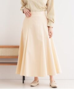 SHOO・LA・RUE / シューラルー ロング・マキシ丈スカート | 【S-LL】ZIP使いフレアスカート