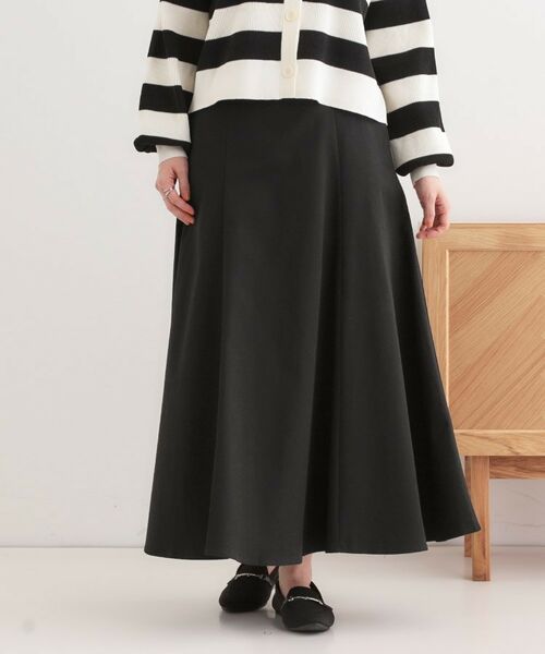 SHOO・LA・RUE / シューラルー ロング・マキシ丈スカート | 【S-LL】ZIP使いフレアスカート | 詳細5
