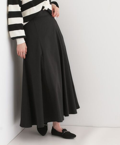 SHOO・LA・RUE / シューラルー ロング・マキシ丈スカート | 【S-LL】ZIP使いフレアスカート | 詳細6