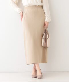 SHOO・LA・RUE / シューラルー スカート | 【洗える/セットアップ可】前後2WAYスポンディッシュ ナロースカート