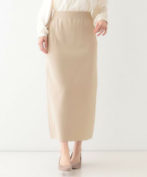 SHOO・LA・RUE / シューラルー スカート | 【洗える/セットアップ可】前後2WAYスポンディッシュ ナロースカート | 詳細17