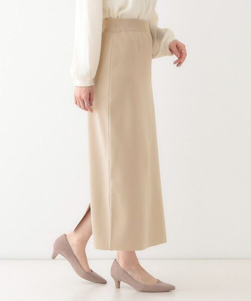 SHOO・LA・RUE / シューラルー スカート | 【洗える/セットアップ可】前後2WAYスポンディッシュ ナロースカート | 詳細18