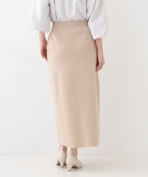 SHOO・LA・RUE / シューラルー スカート | 【洗える/セットアップ可】前後2WAYスポンディッシュ ナロースカート | 詳細19