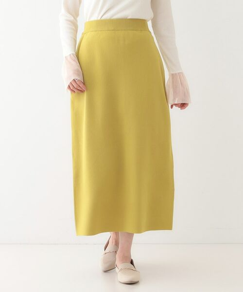 SHOO・LA・RUE / シューラルー スカート | 【洗える/セットアップ可】前後2WAYスポンディッシュ ナロースカート | 詳細9