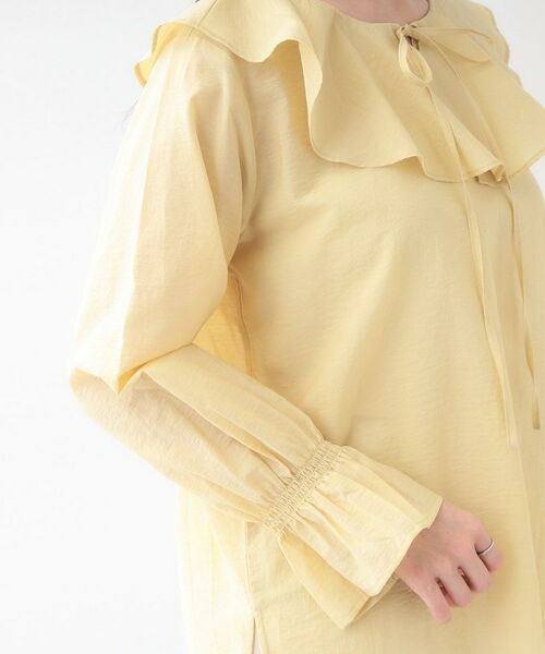 SHOO・LA・RUE / シューラルー シャツ・ブラウス | 【洗える/S-LL】甘すぎない大人のフリルブラウス | 詳細17