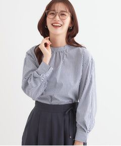 SHOO・LA・RUE / シューラルー シャツ・ブラウス | 【洗える】洗濯後しわになにりくい お袖タックブラウス