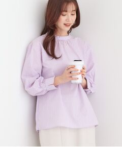 SHOO・LA・RUE / シューラルー シャツ・ブラウス | 【洗える】洗濯後しわになにりくい お袖タックブラウス