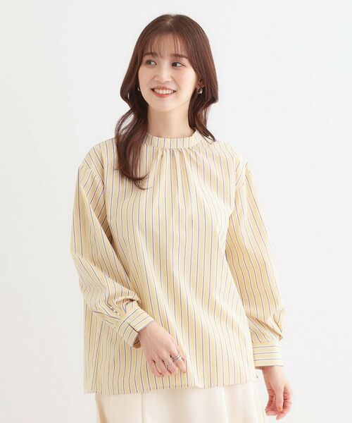 SHOO・LA・RUE / シューラルー シャツ・ブラウス | 【洗える】洗濯後しわになにりくい お袖タックブラウス | 詳細16