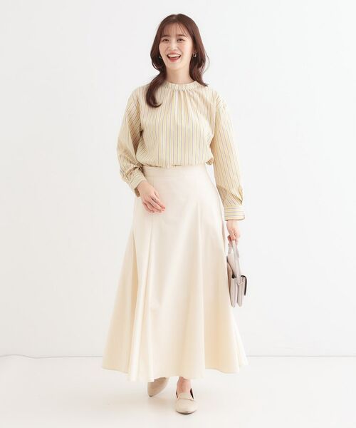 SHOO・LA・RUE / シューラルー シャツ・ブラウス | 【洗える】洗濯後しわになにりくい お袖タックブラウス | 詳細18