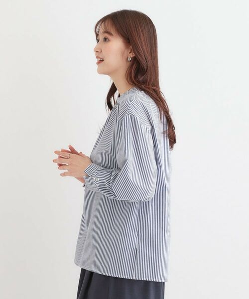 SHOO・LA・RUE / シューラルー シャツ・ブラウス | 【洗える】洗濯後しわになにりくい お袖タックブラウス | 詳細2