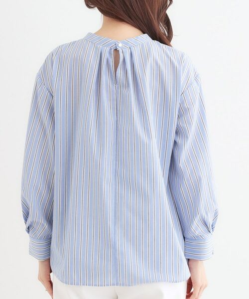 SHOO・LA・RUE / シューラルー シャツ・ブラウス | 【洗える】洗濯後しわになにりくい お袖タックブラウス | 詳細26