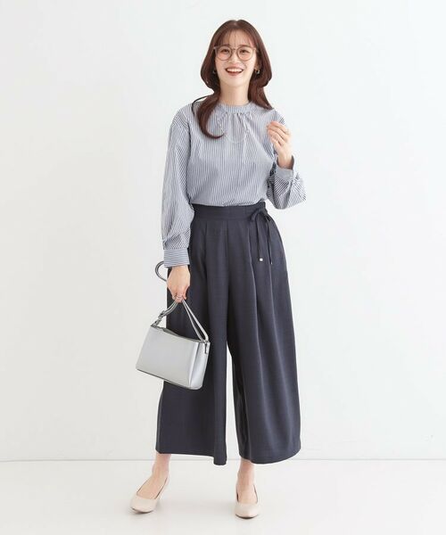 SHOO・LA・RUE / シューラルー シャツ・ブラウス | 【洗える】洗濯後しわになにりくい お袖タックブラウス | 詳細3