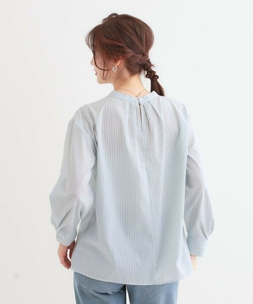 SHOO・LA・RUE / シューラルー シャツ・ブラウス | 【洗える】洗濯後しわになにりくい お袖タックブラウス | 詳細6