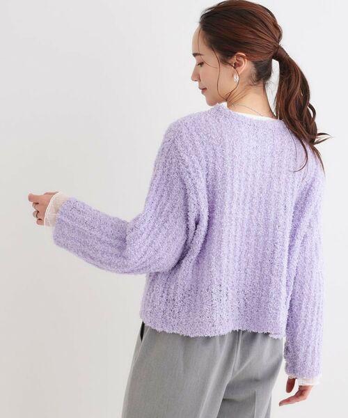 SHOO・LA・RUE / シューラルー ニット・セーター | 程よくエアリー テープヤーンニット | 詳細10