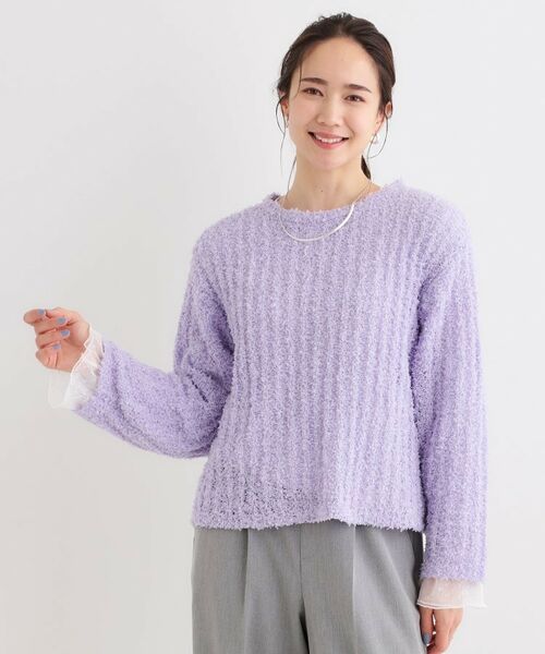 SHOO・LA・RUE / シューラルー ニット・セーター | 程よくエアリー テープヤーンニット | 詳細9