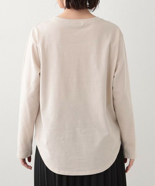 SHOO・LA・RUE / シューラルー カットソー | 【S-LL】ロゴの立体感が魅力 ブラシ刺繍ロンT | 詳細15