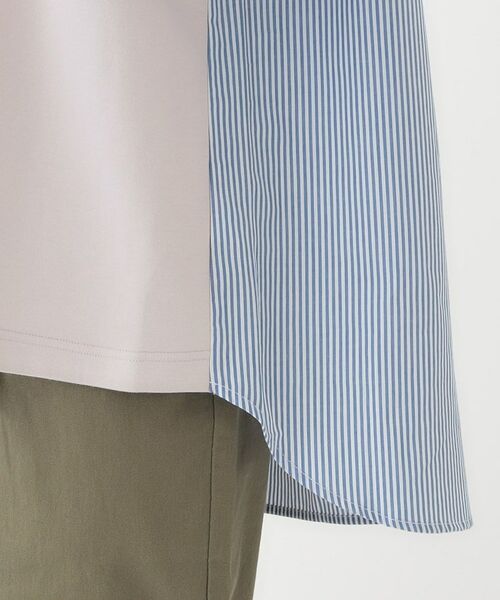 SHOO・LA・RUE / シューラルー カットソー | 【S-LL】一枚でサマ見え お袖フリル ストライプトップス | 詳細18