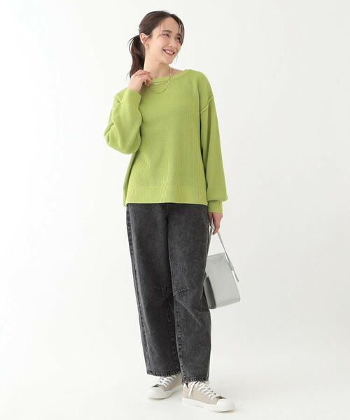 SHOO・LA・RUE / シューラルー ニット・セーター | 【洗える/S-LL】ワッフル編みが魅力な ドロップショルダーニット | 詳細11