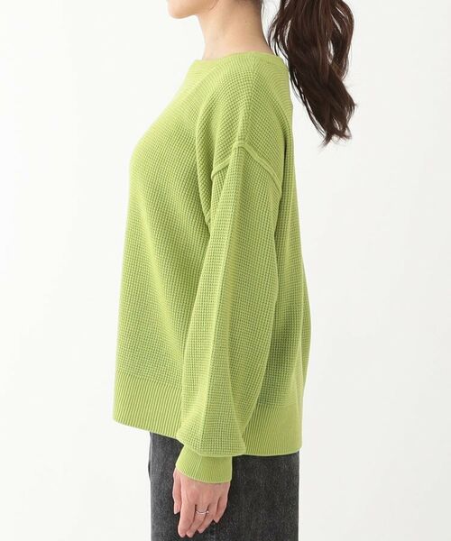 SHOO・LA・RUE / シューラルー ニット・セーター | 【洗える/S-LL】ワッフル編みが魅力な ドロップショルダーニット | 詳細14