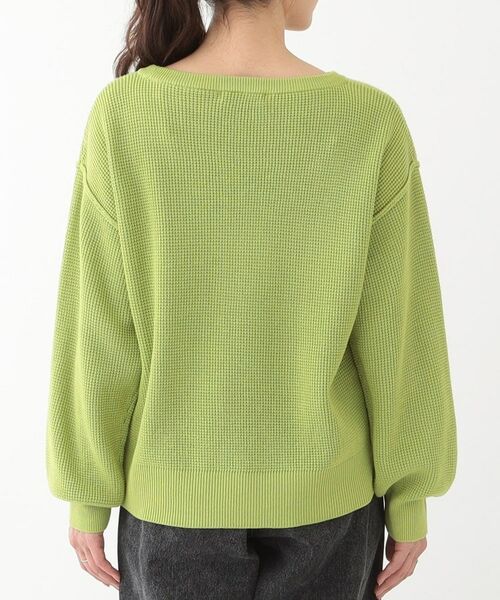 SHOO・LA・RUE / シューラルー ニット・セーター | 【洗える/S-LL】ワッフル編みが魅力な ドロップショルダーニット | 詳細15