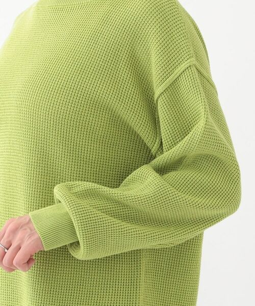 SHOO・LA・RUE / シューラルー ニット・セーター | 【洗える/S-LL】ワッフル編みが魅力な ドロップショルダーニット | 詳細17