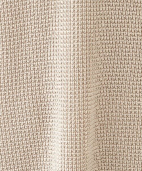 SHOO・LA・RUE / シューラルー ニット・セーター | 【洗える/S-LL】ワッフル編みが魅力な ドロップショルダーニット | 詳細8