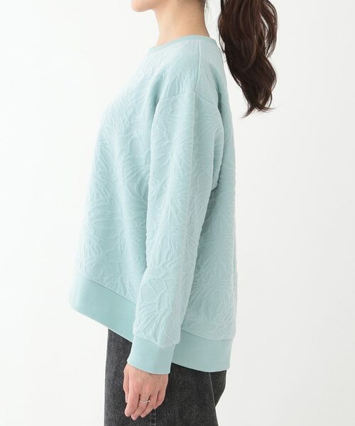 SHOO・LA・RUE / シューラルー カットソー | 【S-LL】ひとくせある凹凸がアクセント 裾カーブトップス | 詳細14