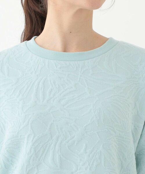 SHOO・LA・RUE / シューラルー カットソー | 【S-LL】ひとくせある凹凸がアクセント 裾カーブトップス | 詳細16