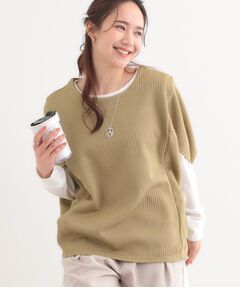 SHOO・LA・RUE / シューラルー その他トップス | 【2点セット/体型カバー】ロングシーズン楽しめる モモンガトップス＆ロンT