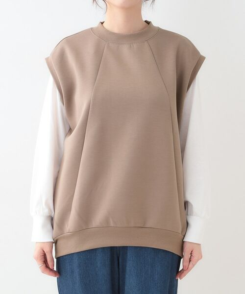 SHOO・LA・RUE / シューラルー カットソー | 【洗える/S-LL/2点セット】コクーンベストセット | 詳細13