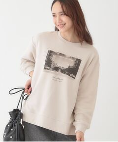 SHOO・LA・RUE / シューラルー カットソー | 【洗える/S-LL】選べる3柄 グラフィックスウェット