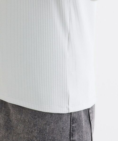 SHOO・LA・RUE / シューラルー カットソー | 【S-LL】重ね着コーデで差をつける お袖チュールリブトップス | 詳細18